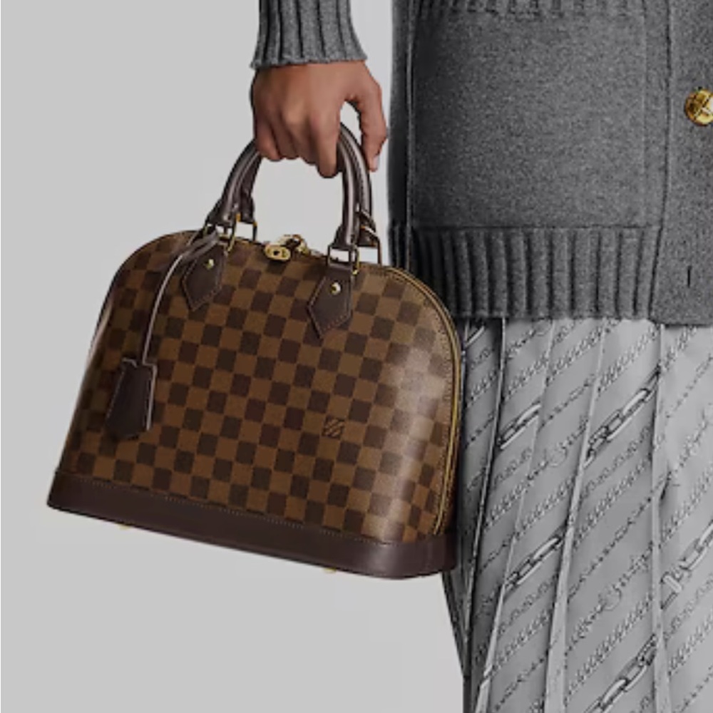 Louis Vuitton Brown Checkered Women's Bag